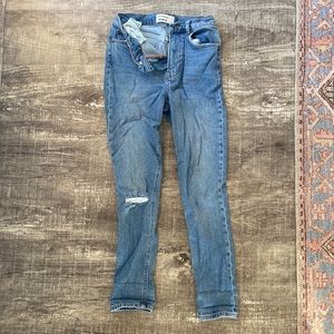 Reformation Julia high cigarette Jean
